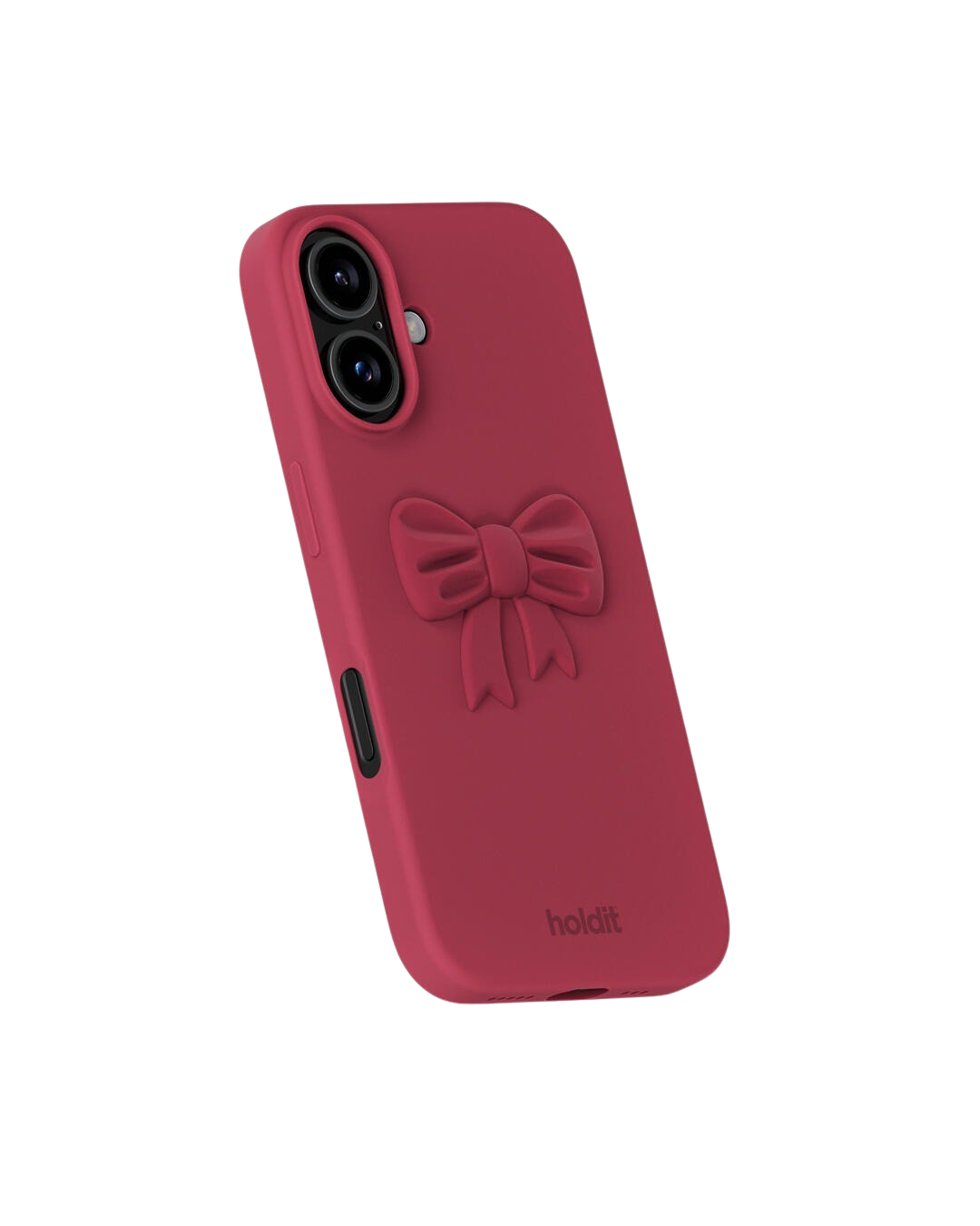 Silicone Bow sticker - Red Velvet